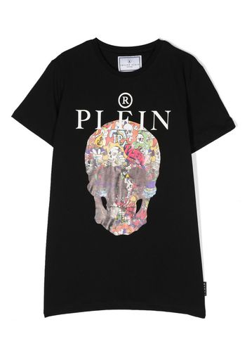 Philipp Plein Junior graphic-print short-sleeved T-shirt - Nero