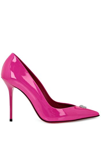 Philipp Plein Pumps a punta in pelle - Rosa