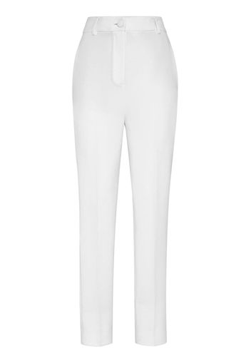 Philipp Plein Pantaloni Cady Office - Bianco