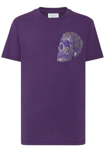 Philipp Plein T-shirt con stampa - Viola