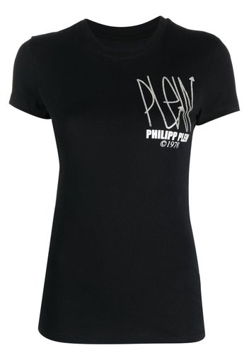 Philipp Plein T-shirt Sexy Pure girocollo - Nero