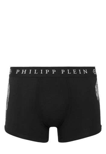 Philipp Plein logo-waistband stretch-cotton boxers - Nero