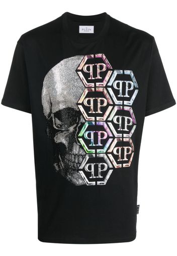 Philipp Plein T-shirt con stampa - Nero