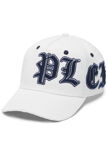 Philipp Plein Cappello da baseball con ricamo - Bianco