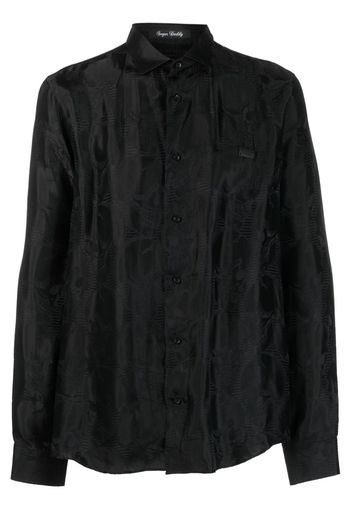 Philipp Plein Sugar Daddy jacquard shirt - Nero