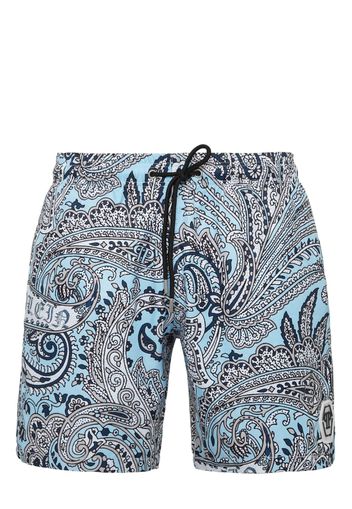 Philipp Plein Costume da bagno con stampa paisley - Multicolore