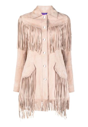 Philipp Plein Giacca-camicia oversize - Toni neutri