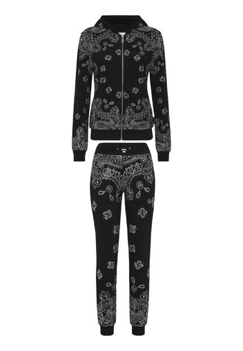 Philipp Plein Joggers con stampa paisley - Nero