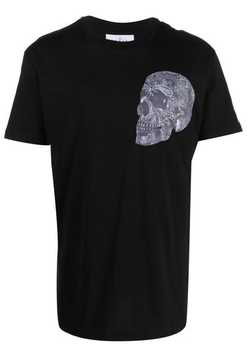 Philipp Plein skull-print cotton T-shirt - Nero