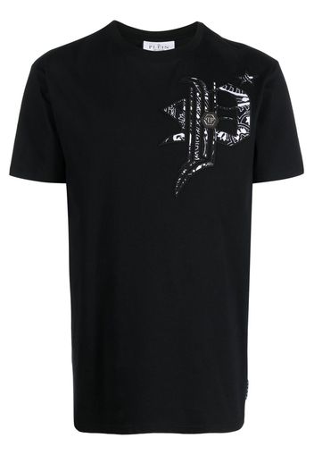 Philipp Plein graphic-print short-sleeved T-shirt - Nero