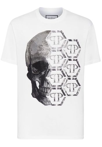 Philipp Plein T-shirt con stampa grafica - Bianco