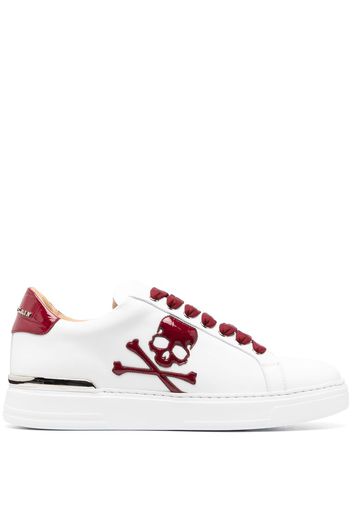 Philipp Plein Sneakers Skull & Bones - Bianco