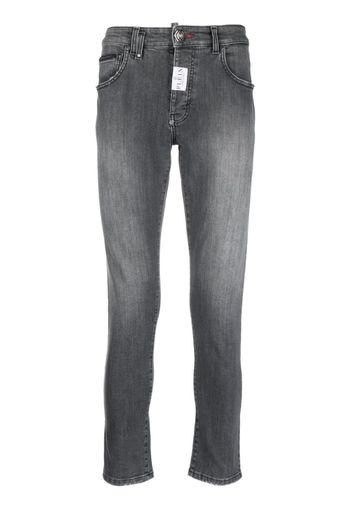 Philipp Plein low-rise skinny jeans - Grigio