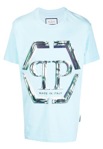 Philipp Plein T-shirt con stampa - Blu