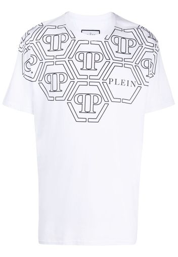 Philipp Plein T-shirt girocollo - Bianco