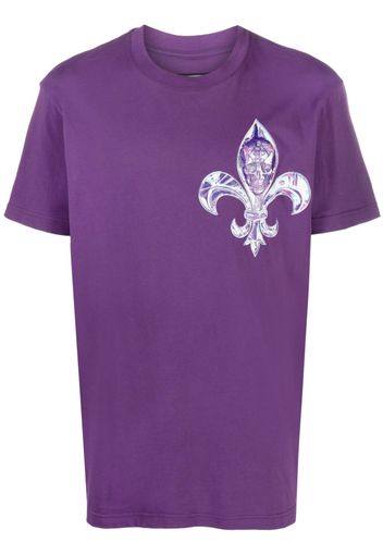 Philipp Plein T-shirt con stampa - Viola