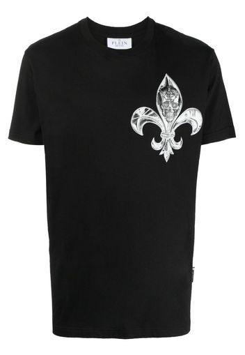 Philipp Plein T-shirt SS Chrome girocollo - Nero