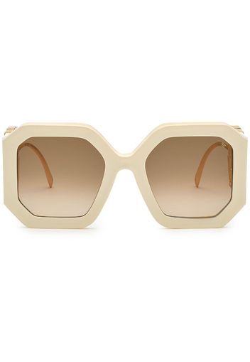 Philipp Plein Diva oversize-frame sunglasses - Toni neutri