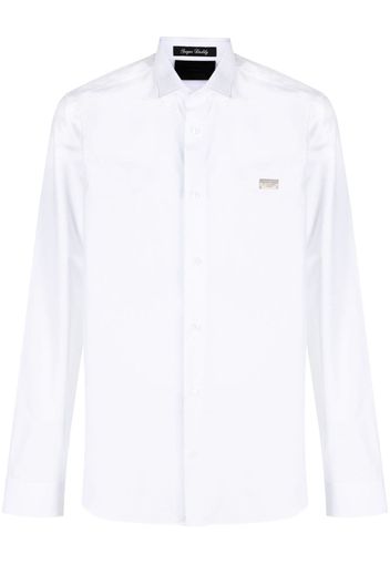 Philipp Plein Camicia Sugar Daddy Cut LS - Bianco