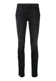 Jeans skinny effetto vissuto