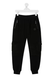 Pantaloni sportivi patchwork