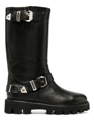 Istitutional mid-calf boots