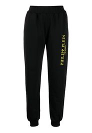 Philipp Plein Pantaloni sportivi con stampa - Nero