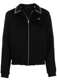 Philipp Plein Bomber con zip - Nero