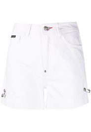 Philipp Plein Shorts denim - Bianco