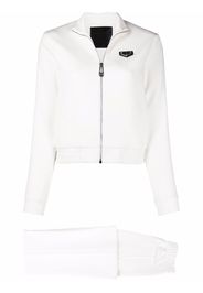 Philipp Plein Jogging 02W/Trousers Crystal Chain - Bianco