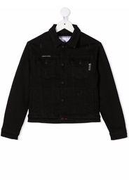 Philipp Plein Junior Giacca denim - Nero