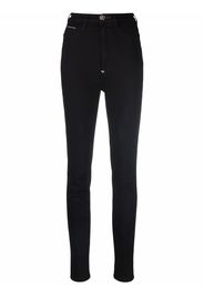 Philipp Plein super high waist jeans - Nero