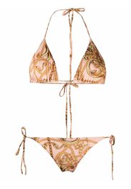 Philipp Plein New Baroque triangle bikini - Toni neutri