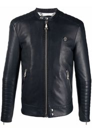 Philipp Plein Giacca con ricamo - Blu