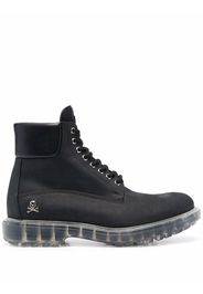 Philipp Plein Stivali Hunter - Nero