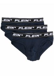 Philipp Plein Slip con logo - Blu