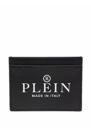 Philipp Plein Portacarte con stampa - Nero