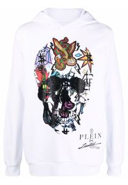 Philipp Plein Felpa con stampa - Bianco