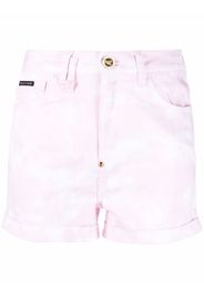 Philipp Plein Pantaloni denim Hexagon - Rosa