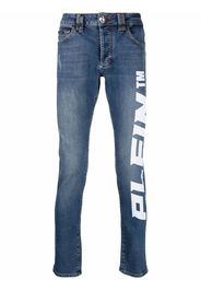 Philipp Plein low-rise slim-cut jeans - Blu