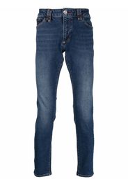 Philipp Plein mid-rise slim-cut jeans - Blu