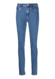 Philipp Plein high-waist skinny-cut jeans - Blu