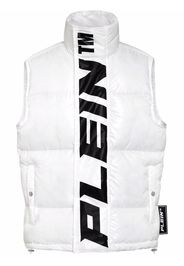 Philipp Plein Gilet imbottito a collo alto - Bianco