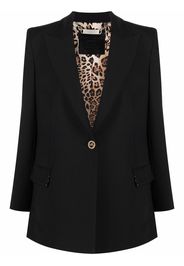 Philipp Plein Blazer con risvolti a punta - Nero