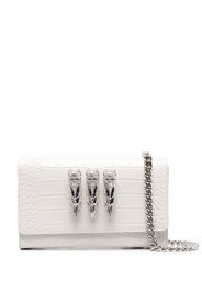 Philipp Plein Clutch con tracolla - Bianco