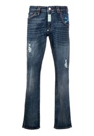 Philipp Plein Super straight-cut jeans - Blu