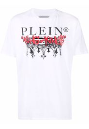 Philipp Plein T-shirt girocollo King Plein - Bianco