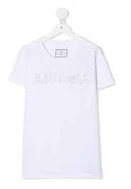 Philipp Plein Junior T-shirt con decorazione - Bianco