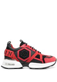 Philipp Plein Hexagon low-top sneakers - Rosso