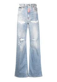 Philipp Plein Jeans con effetto vissuto - Blu